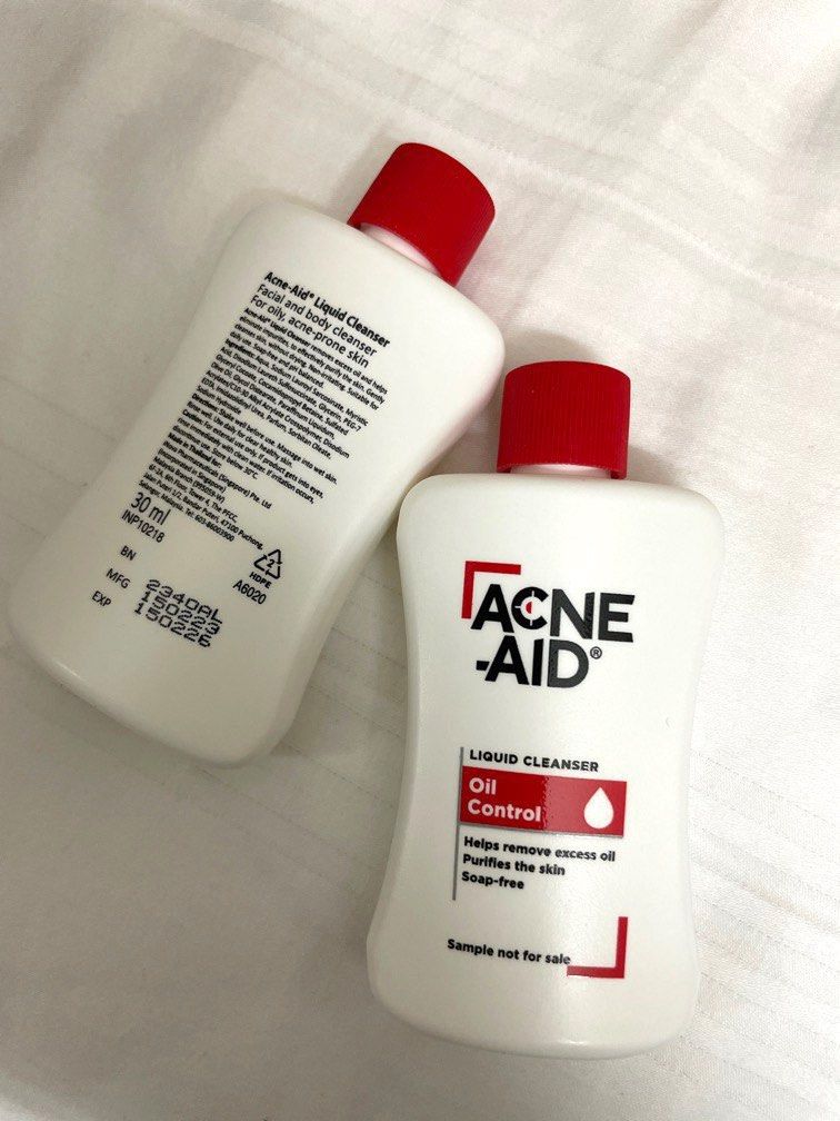 Acne Aid Oil Control Liquid Cleanser Face Wash 30ml Beauty