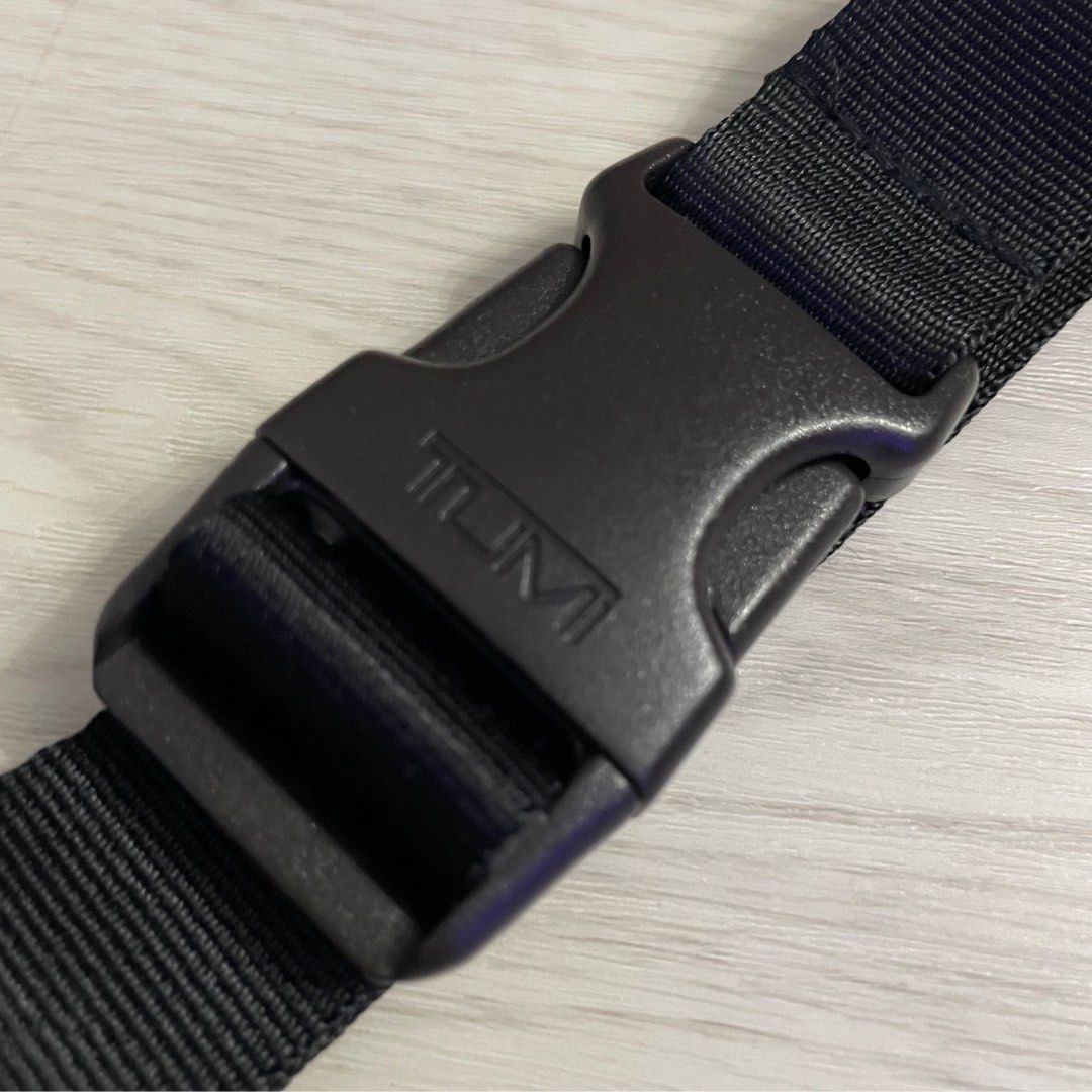 TUMI Add a Bag Strap on your Luggage , Hobbies & Toys, Travel, Travel Essentials & Accessories