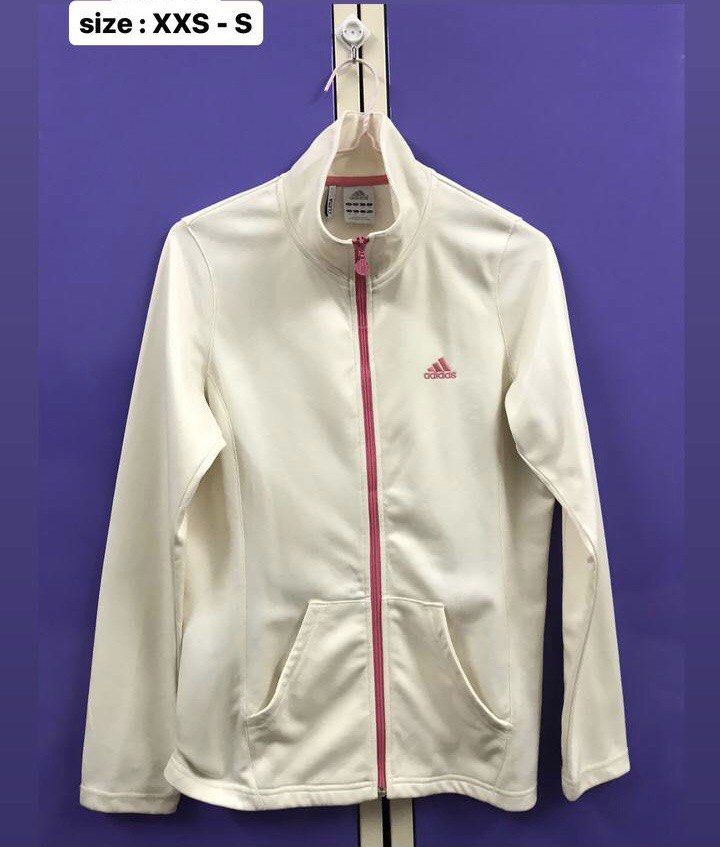 Adidas online cream jacket