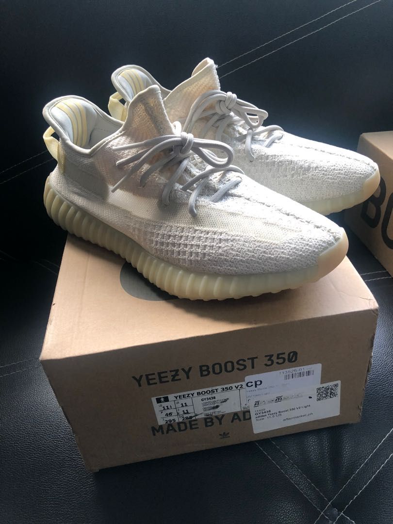 Yeezy cream black light top