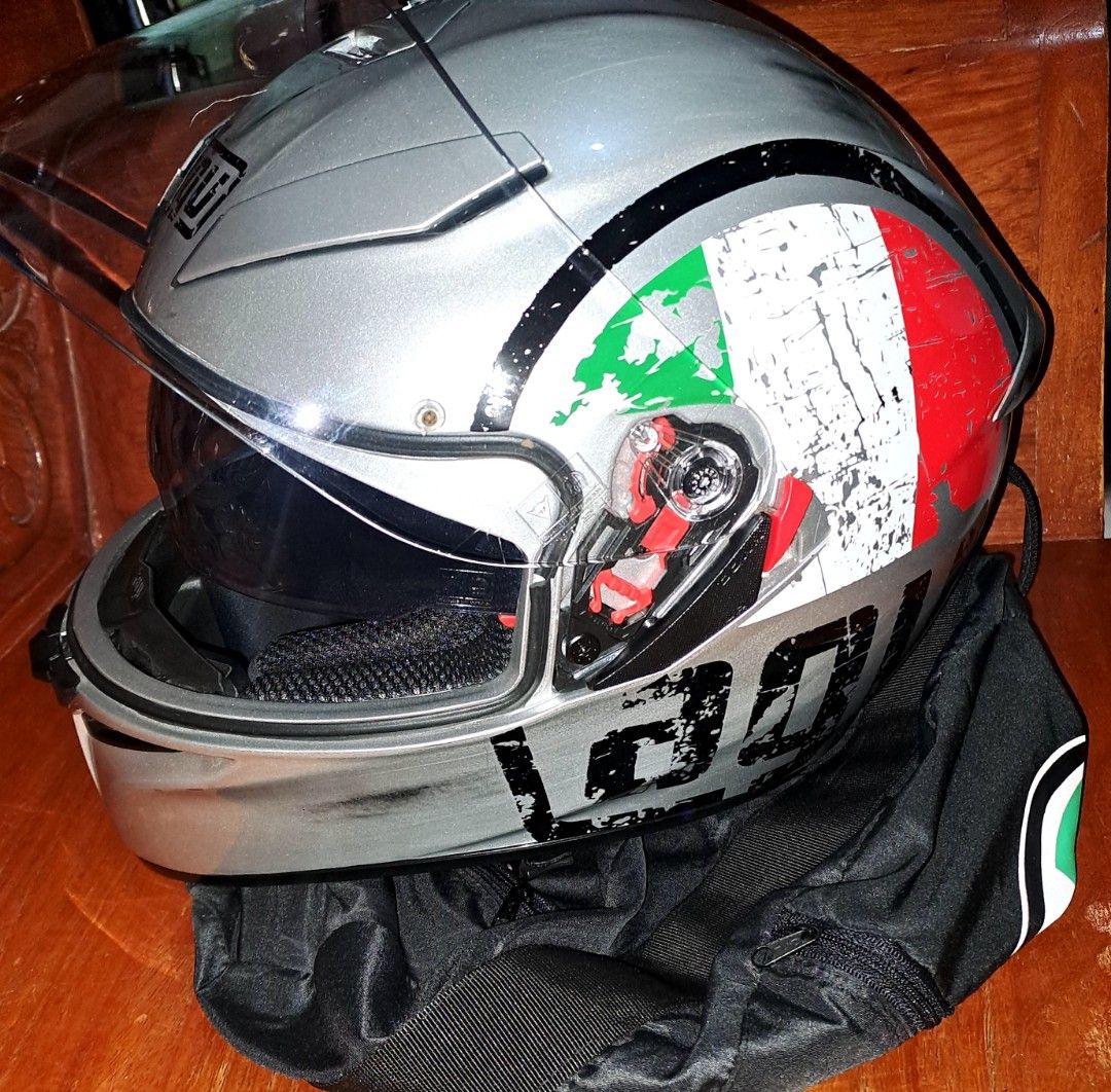 AGV K3sv Escudetto dual Visor helmet on Carousell