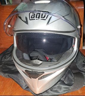 AGV K3sv Escudetto dual Visor helmet