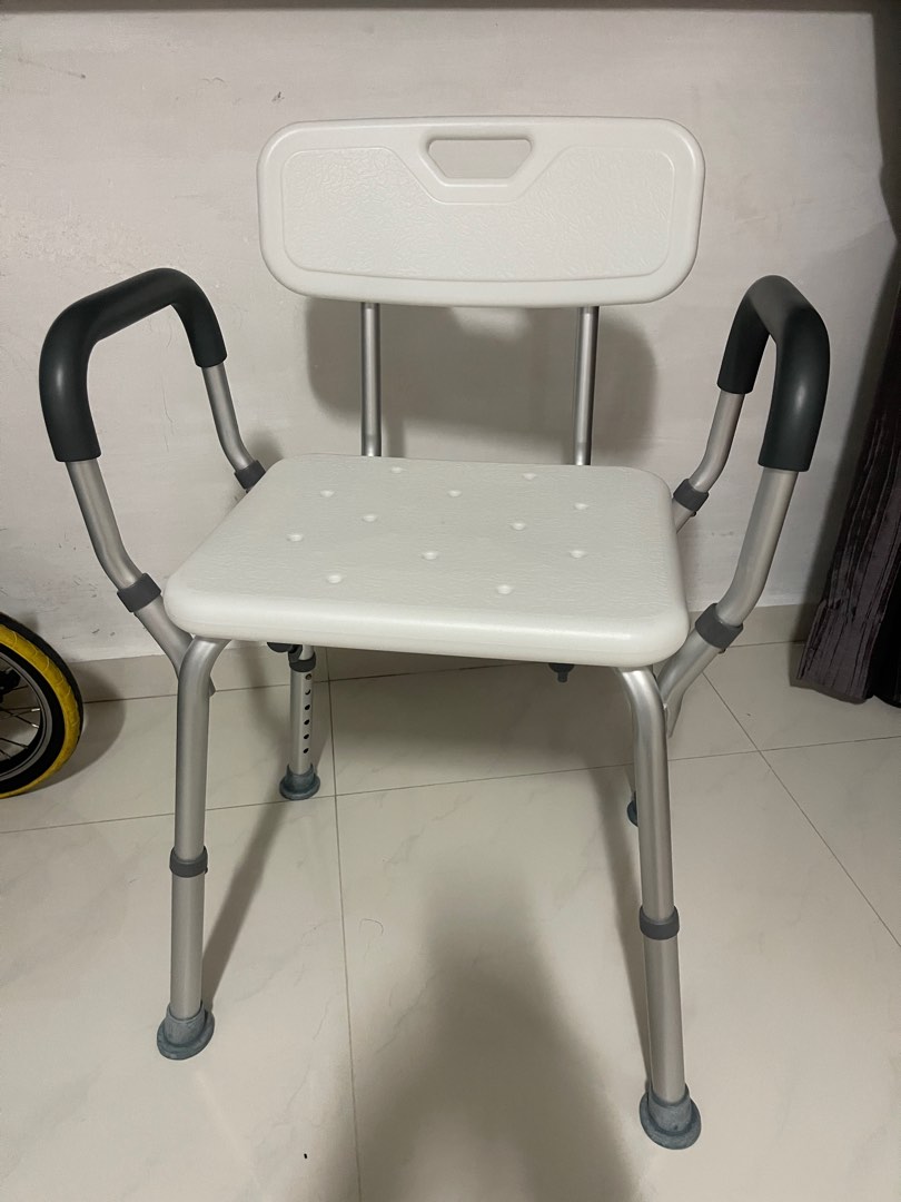 AIJIKO Old Man Bathroom Home Elderly Antiskid Bathing Chair Disabled