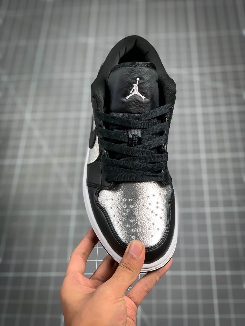 White black and silver jordan 1 new arrivals