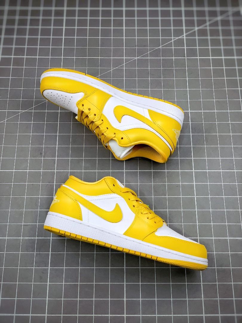 air jordan 1 low mustard yellow