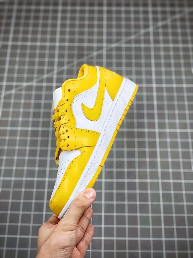 air jordan 1 low mustard yellow