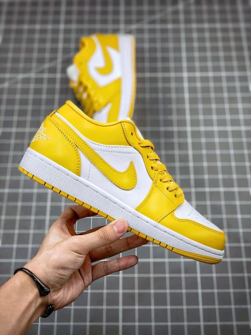 air jordan 1 low mustard yellow
