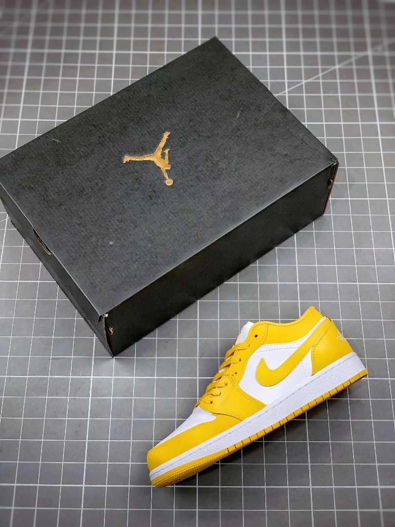 air jordan 1 low mustard yellow