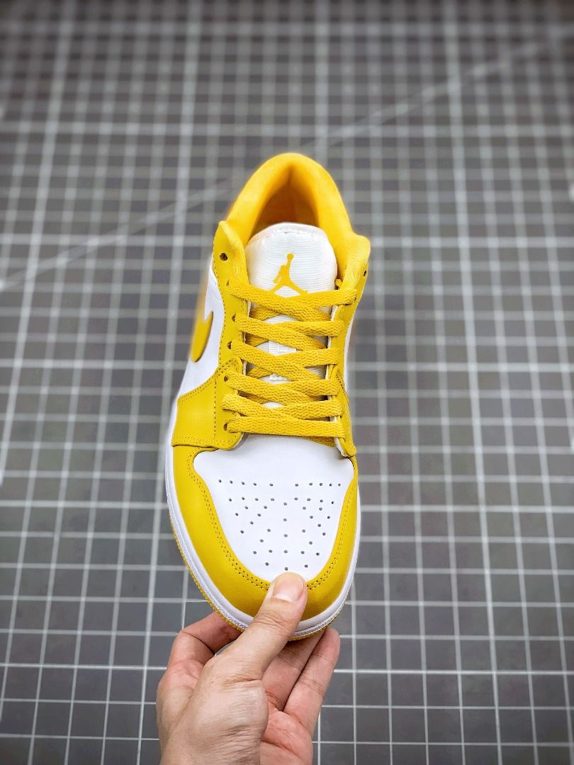 air jordan 1 low mustard yellow