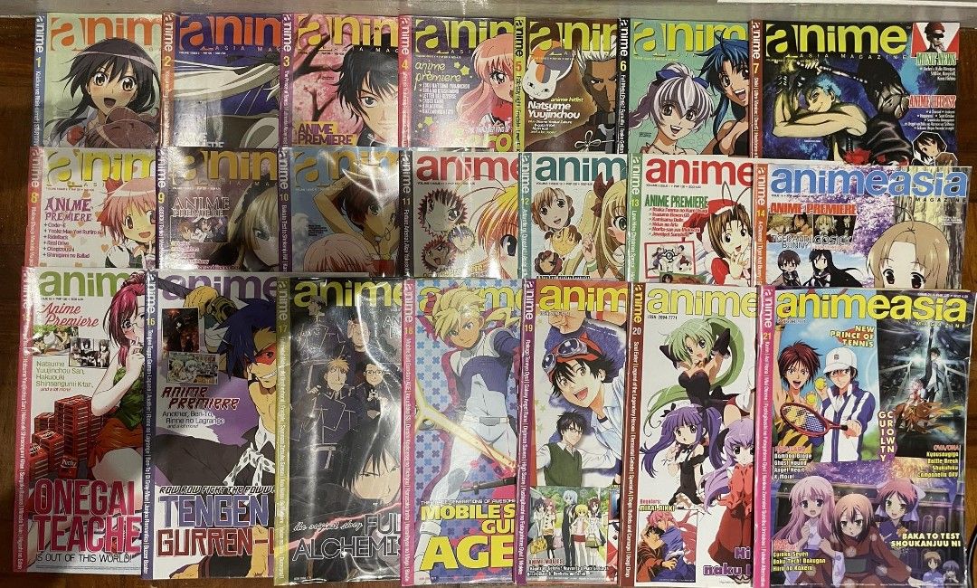 ANIME ASIA VOLUME 1-21 (Category: Comics & Manga) located in Cainta. Submitted by ubnf_cars (Listing ID 1244140928, Image 1). Description: SOLD AS SET ONLY COMPLETE VOLUMES 1-21 WITH PLASTIC COVER WYSIWYG LOCATION: CAINTA.