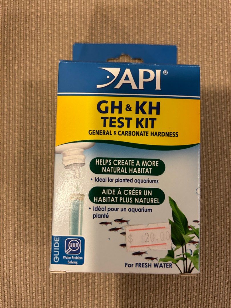 API GH & KH Test Kit, Pet Supplies, Health & Grooming on Carousell
