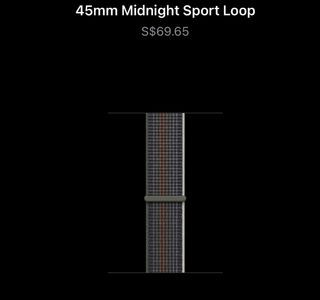 Apple Watch Midnight Sport Loop 45mm