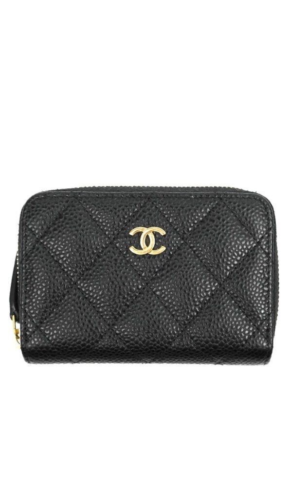 Chanel classic zip coin hotsell purse