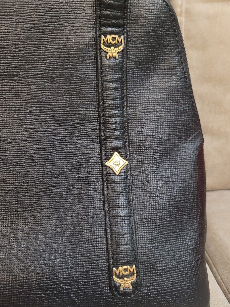 Authentic MCM Alma Shoulder Bag Germany (Category: Luxury Bags & Wallets) located in Antipolo. Submitted by dlolin (Listing ID 1244235858, Image 3). Description: Marked down from 6500 Still in great condition.