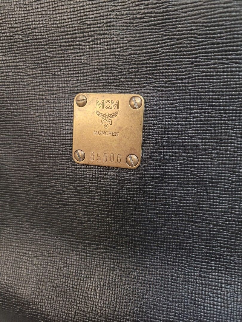 Authentic MCM Alma Shoulder Bag Germany (Category: Luxury Bags & Wallets) located in Antipolo. Submitted by dlolin (Listing ID 1244235858, Image 2). Description: Marked down from 6500 Still in great condition.
