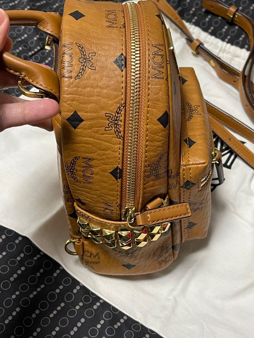 Authentic MCM bebe boo backpack, Luxury, Bags & Wallets on Carousell