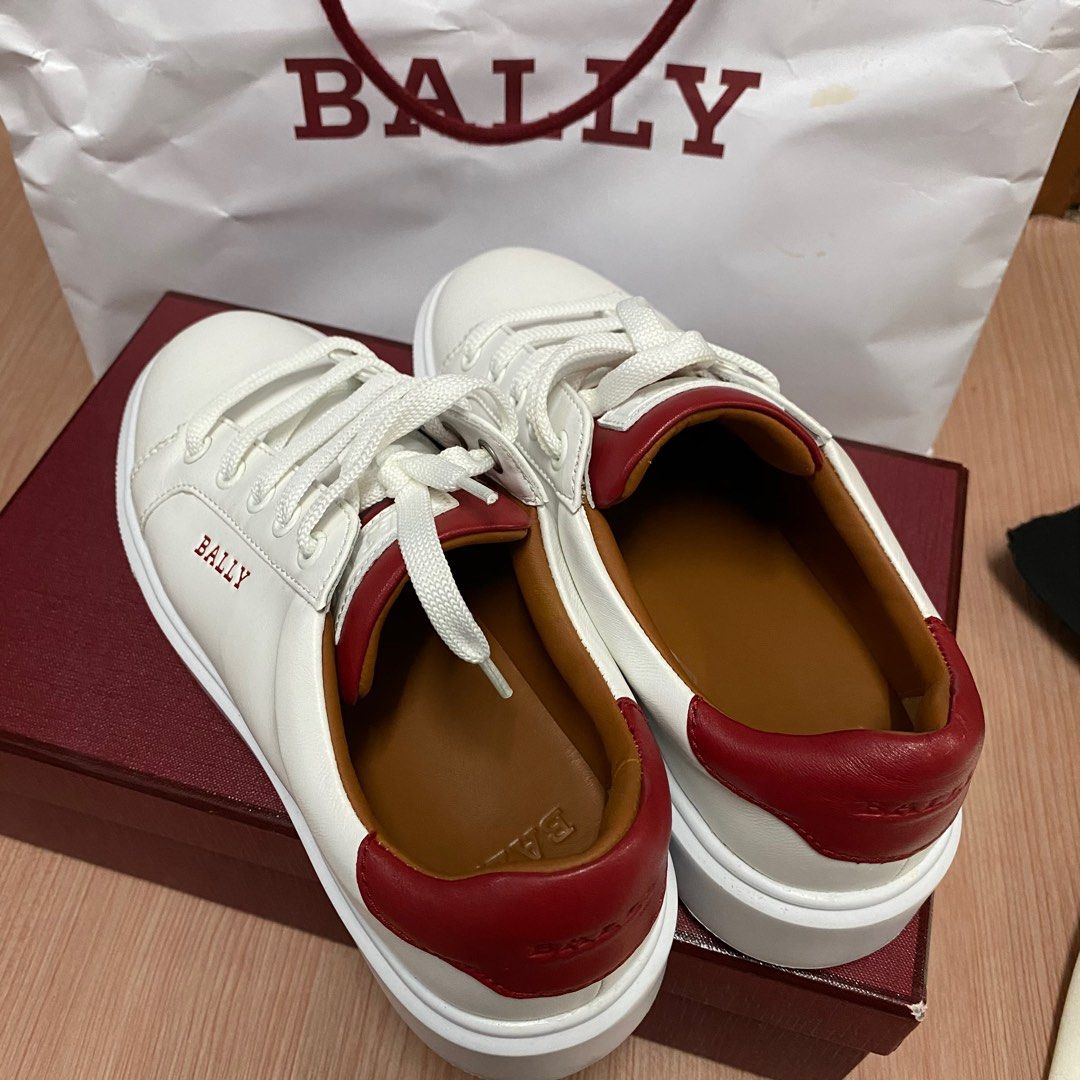 Bally Colorblock Leather Sneakers - ShopStyle