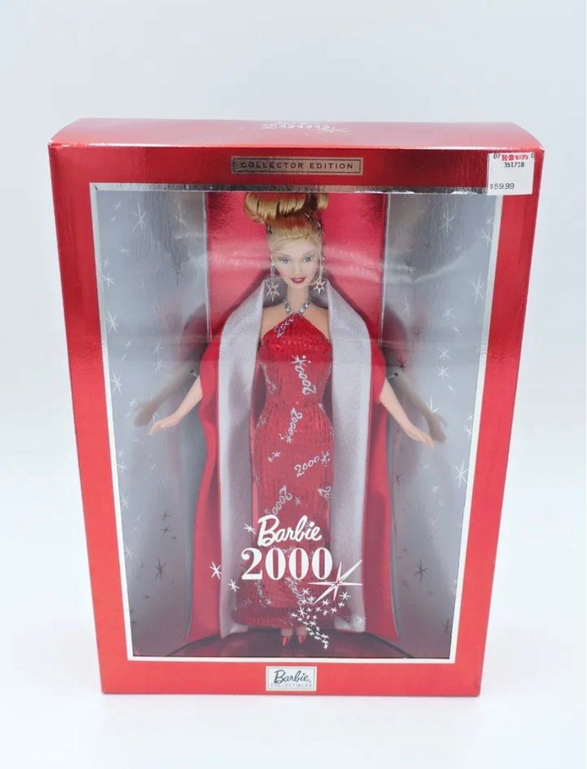 New years barbie top 2000