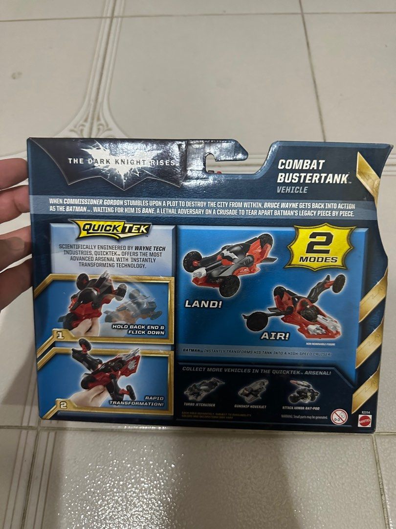 Batman the dark knight combat buster tank, Hobbies & Toys, Toys & Games ...