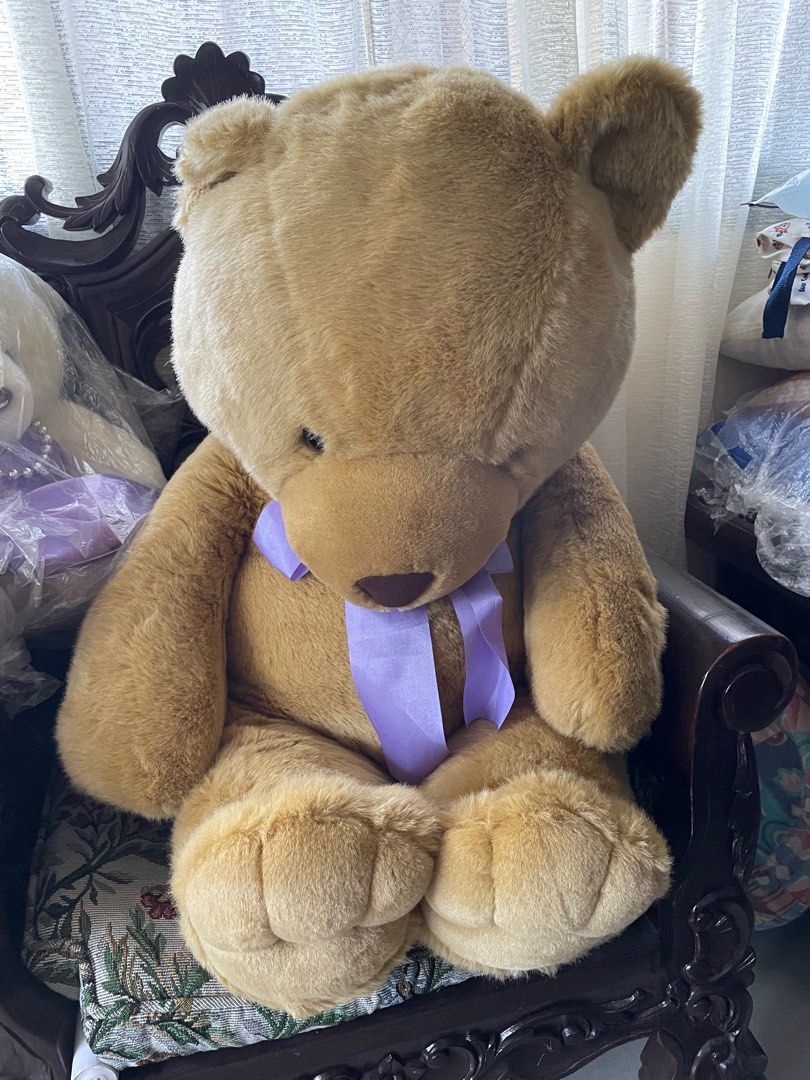 BEAR CUDDLER Life Size, Hobbies & Toys, Toys & Games on Carousell