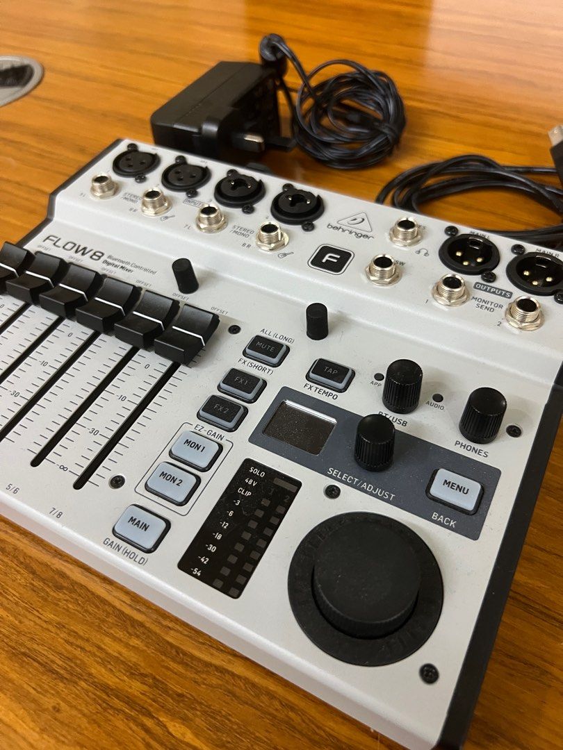 Behringer Flow 8 8Input Digital Mixer with Bluetooth, Audio, Other