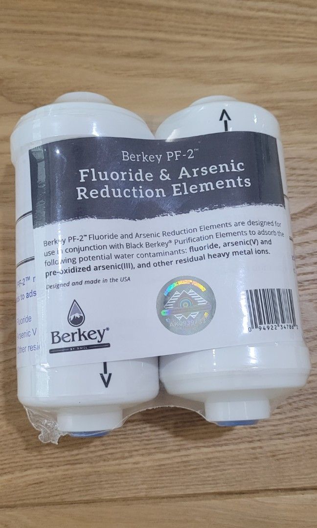 Authentic Berkey fluoride and Arsenic filter - one pair, TV & Home ...