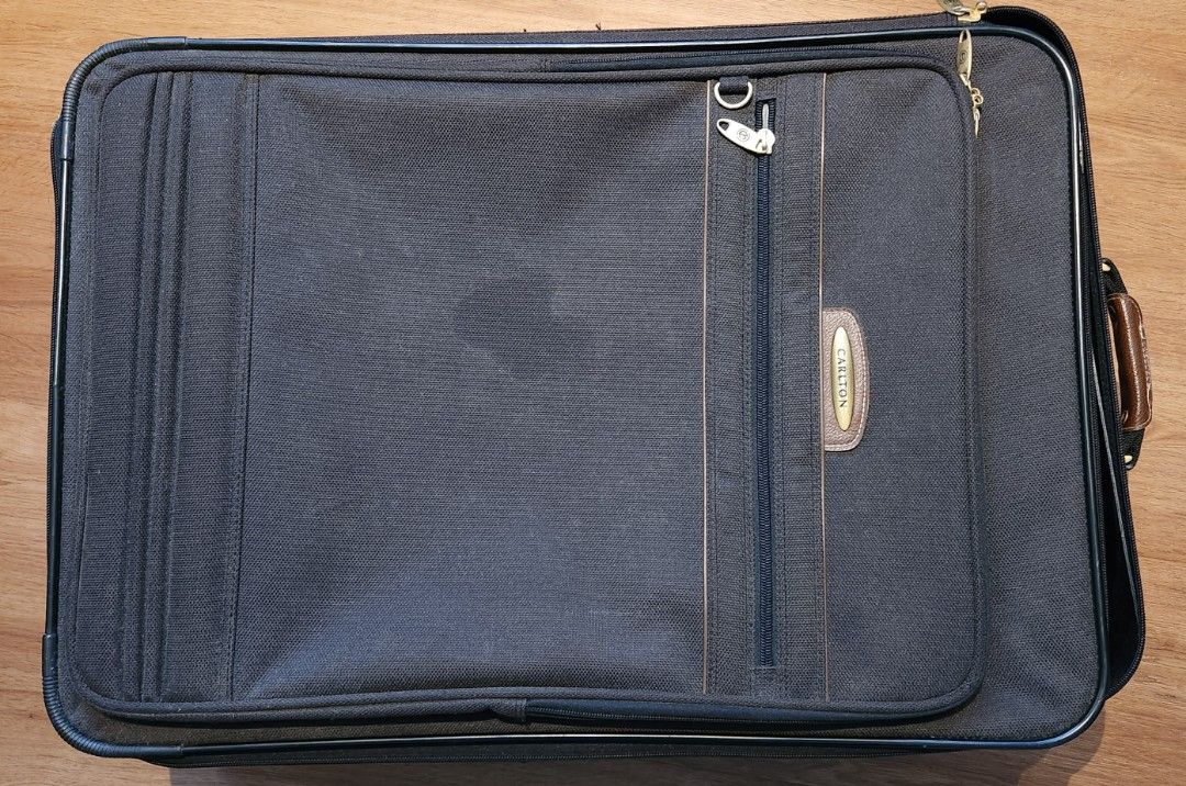 Black Carlton 2Wheel Luggage, Hobbies & Toys, Travel, Luggage on Carousell