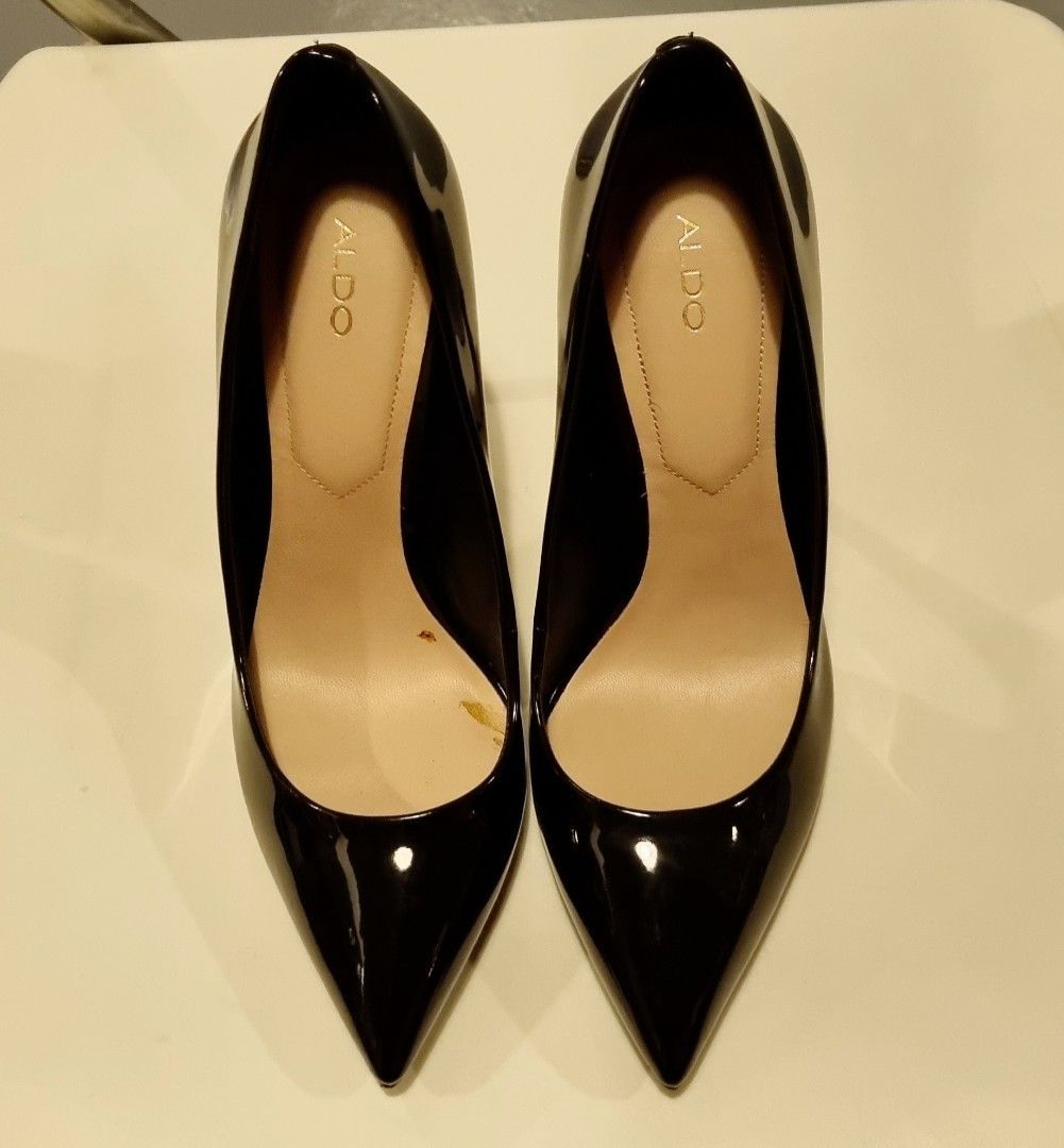 Aldo stessy black patent deals