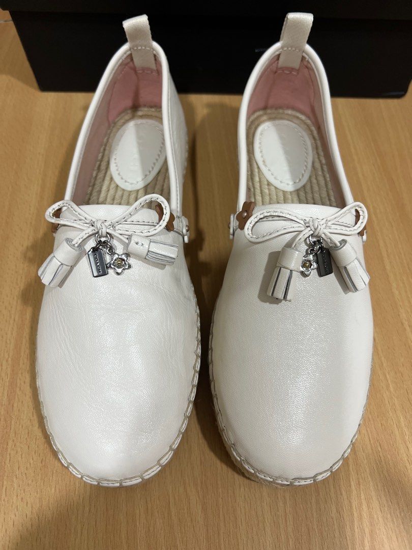 Cream shop colored espadrilles