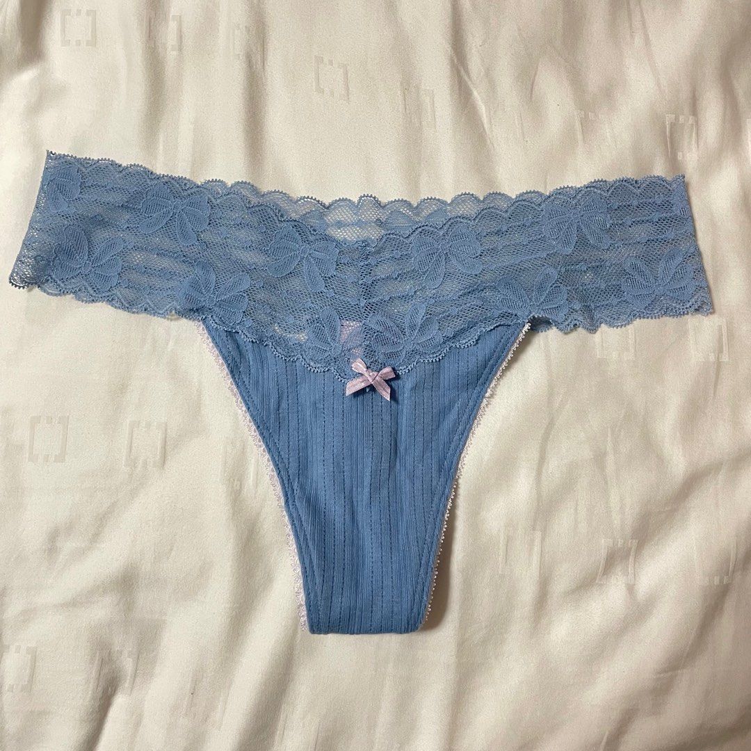 Victoria secret thong, Women's Fashion, New Undergarments & Loungewear on  Carousell