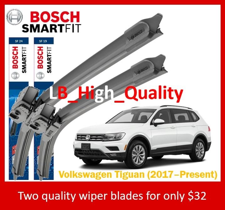 Bosch Smartfit car wiper for Volkswagen Tiguan 2017 onwards Car Accessories Accessories on Carousell