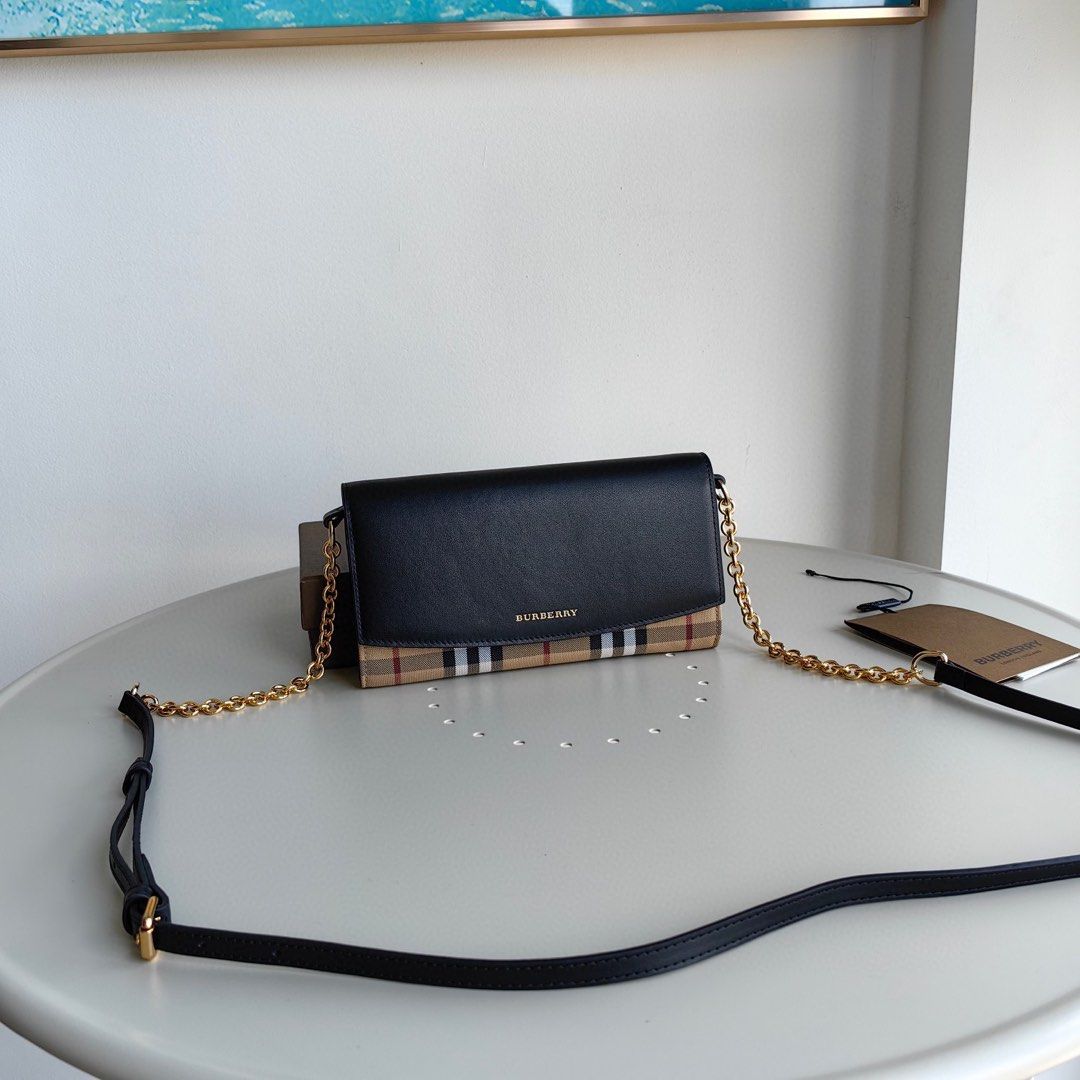 Wallet on cheap chain burberry