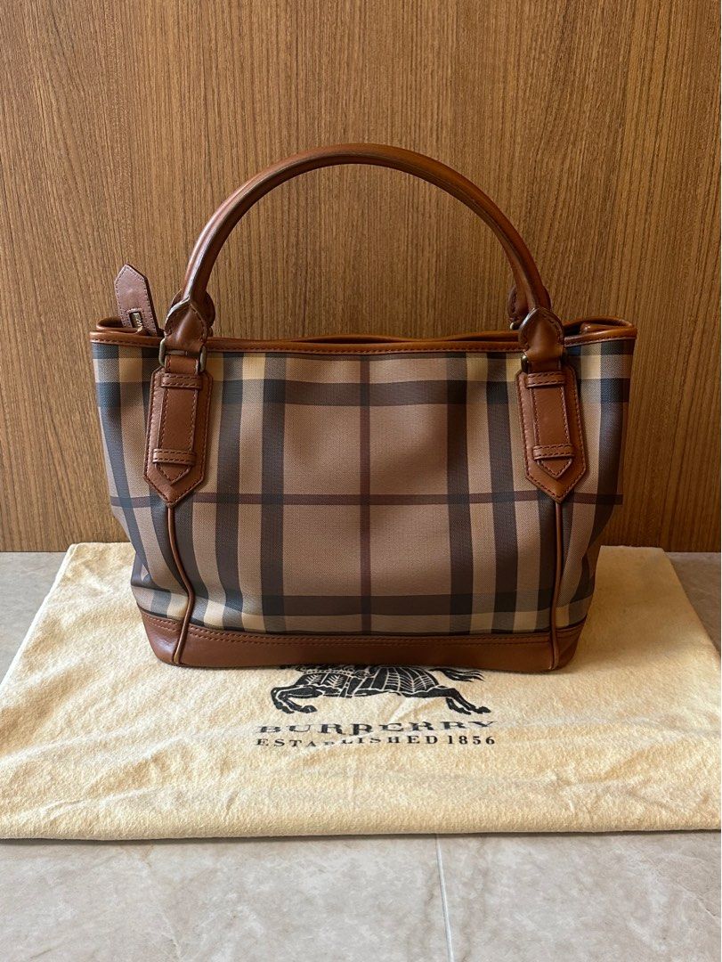 Burberry smoked check bag 2025
