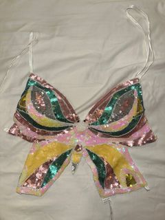 Butterfly Sequin Tank Top