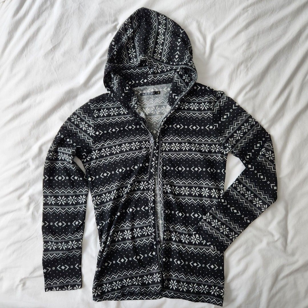 Button up hoodie mens clearance