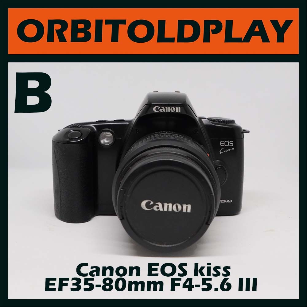 Canon EOS kiss + EF 35-80 III 底片相機, 相機攝影, 相機在旋轉拍賣