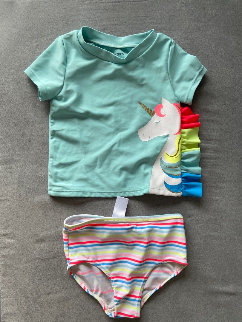 Carter's unicorn tankini sale