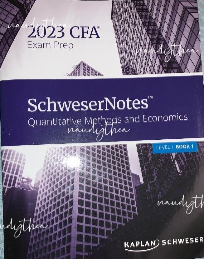 Cfa 2023 Level 1 2 3 Kaplan Schweser Notes Qbank Practice Exams Secret Sauce 興趣及遊戲 書本 3772