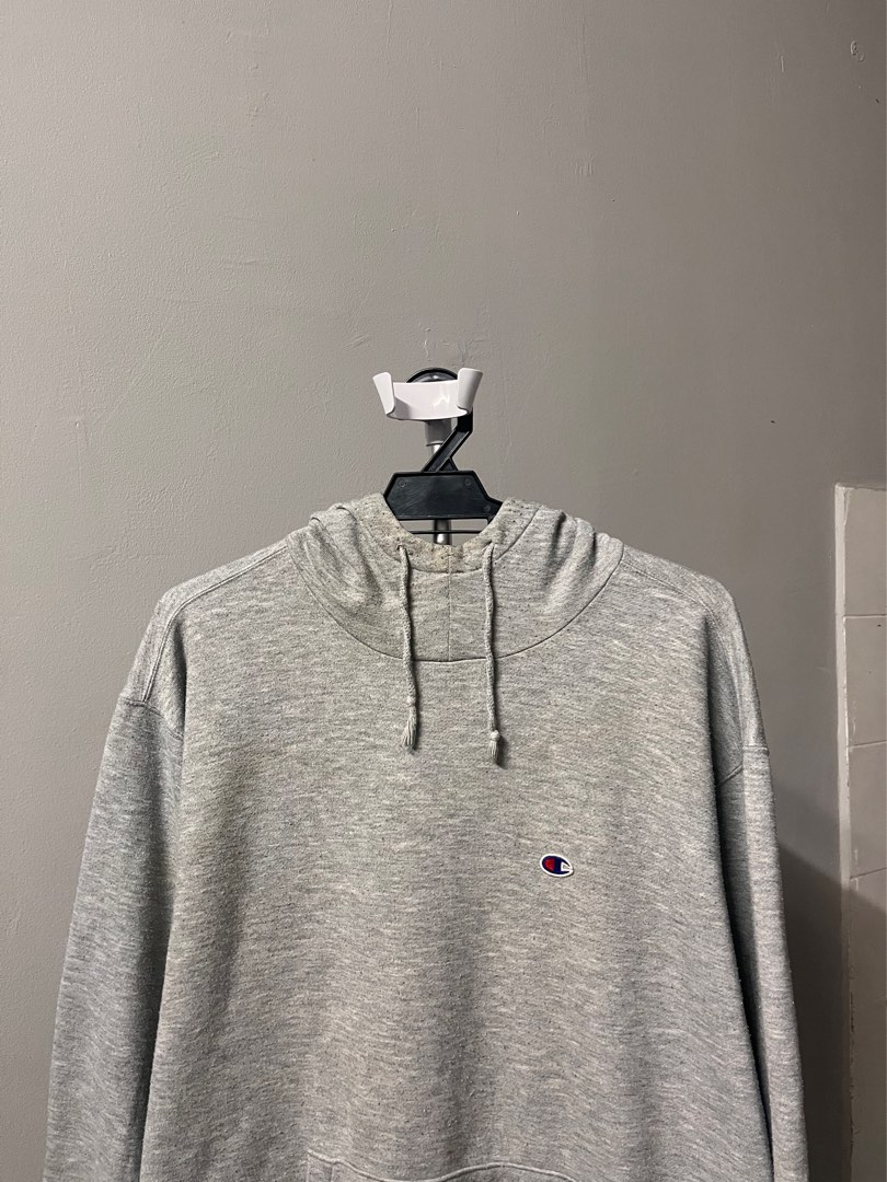 Plain grey 2025 champion hoodie