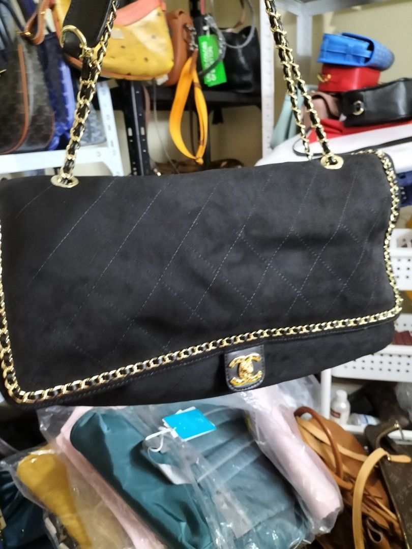 Chanel 2 Way Tote With Sling, Luxury, Bags & Wallets On Carousell