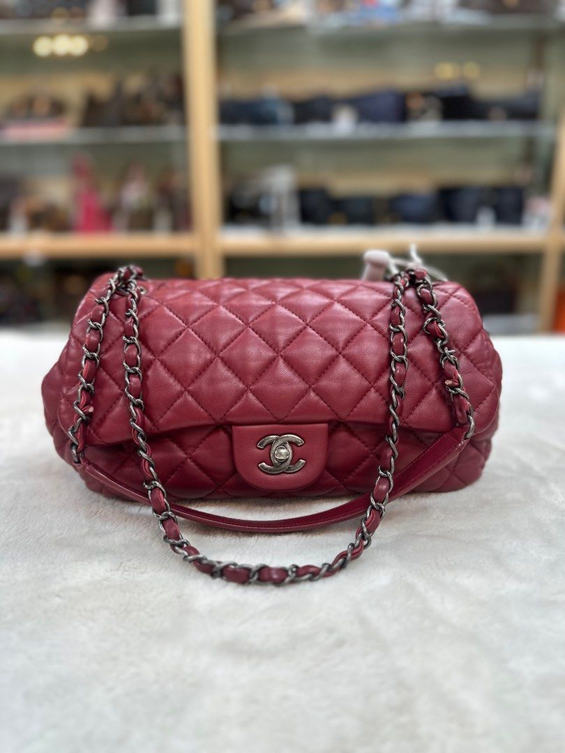 Chanel Flap Bubble Quilted Shoulder Bag, Luxury, Bags & Wallets on Carousell