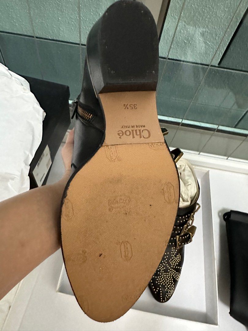Chloe susanna boots used outlet