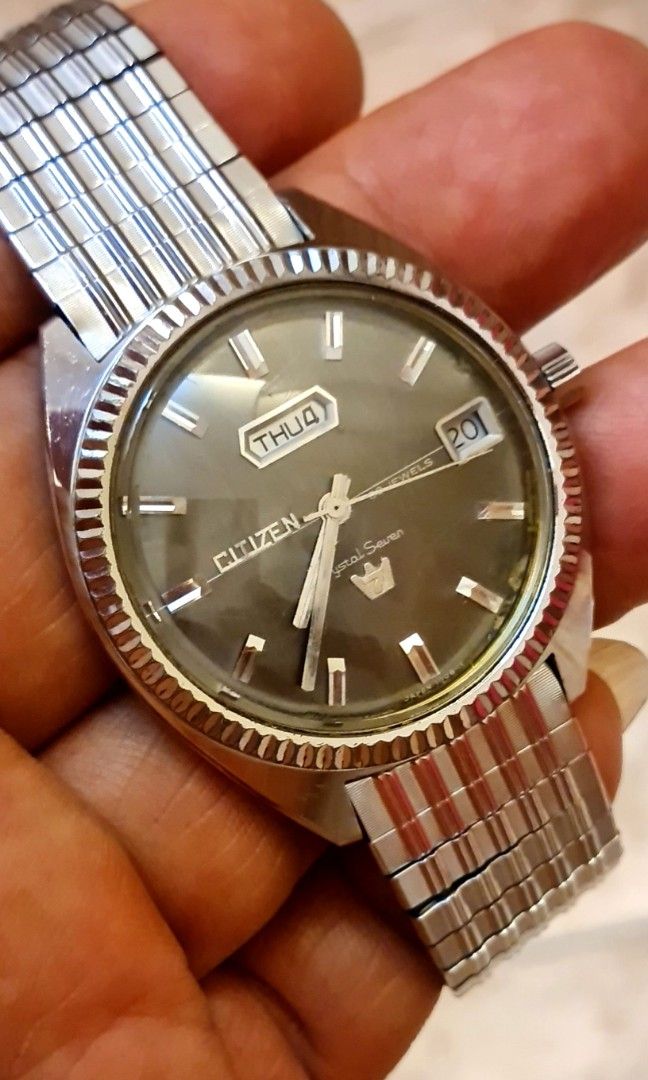 Citizen Crystal 7 Vintage Super Rare 33 Jewels Chronometer Grade MADE IN JAPAN