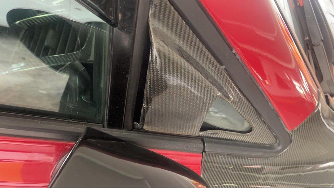 Civic FD ; CF Side mirror panel, Car Accessories, Accessories on Carousell