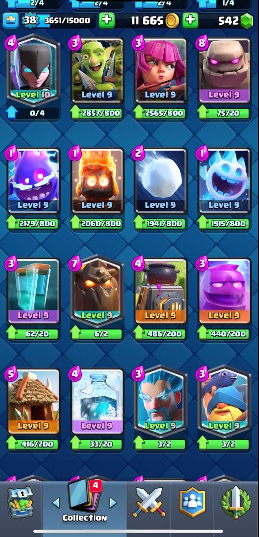 Clash Royale Account 12 Cards Maxed, Video Gaming, Gaming Accessories, Game Gift Cards