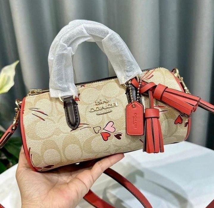 Coach Mini Pochette, Luxury, Bags & Wallets on Carousell