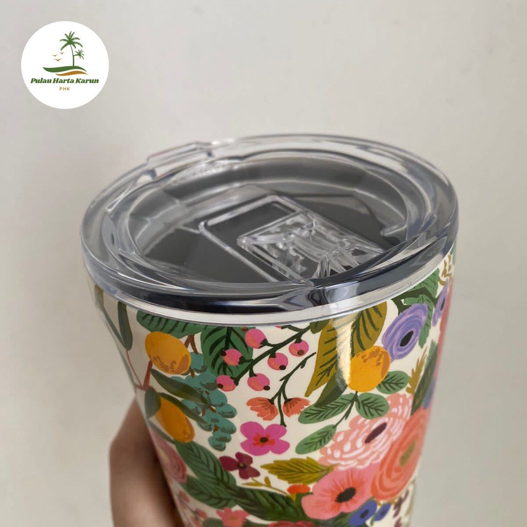 24 oz. Rifle Paper Garden Party Cream Corkcicle Tumbler – Bellis Boutique