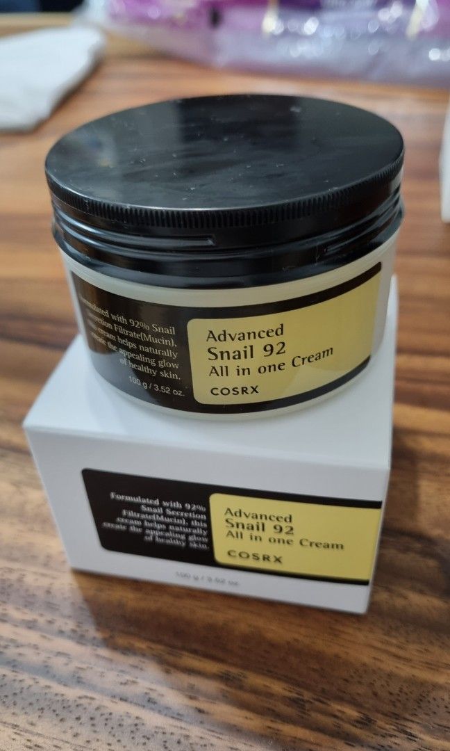 Cox Rx Cosrx Advanced Snail 92 All in one cream, Beauty & Personal Care, Face ...