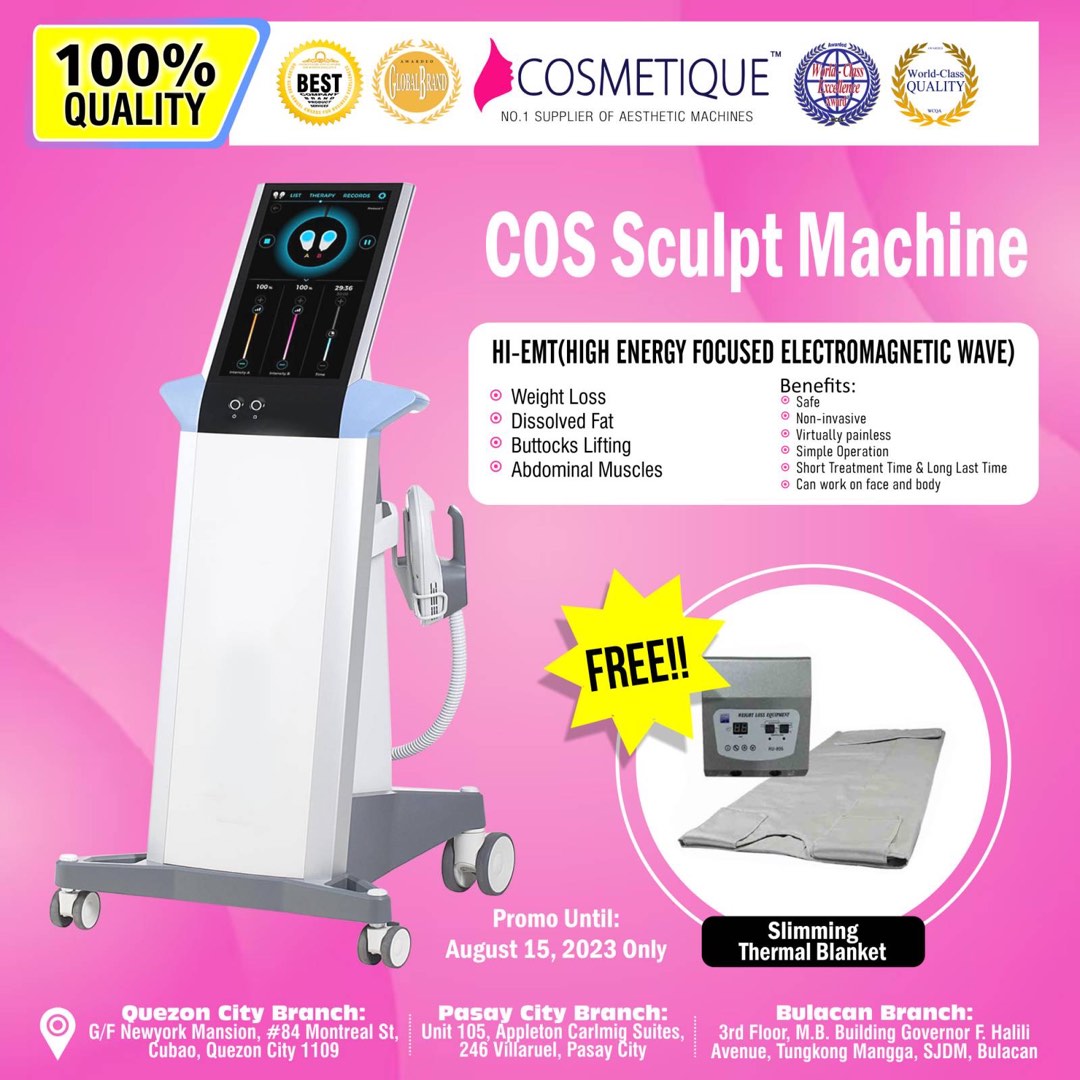 Cossculpt Machine Ems Machine Muscle Toning Muscle Enhancer on Carousell