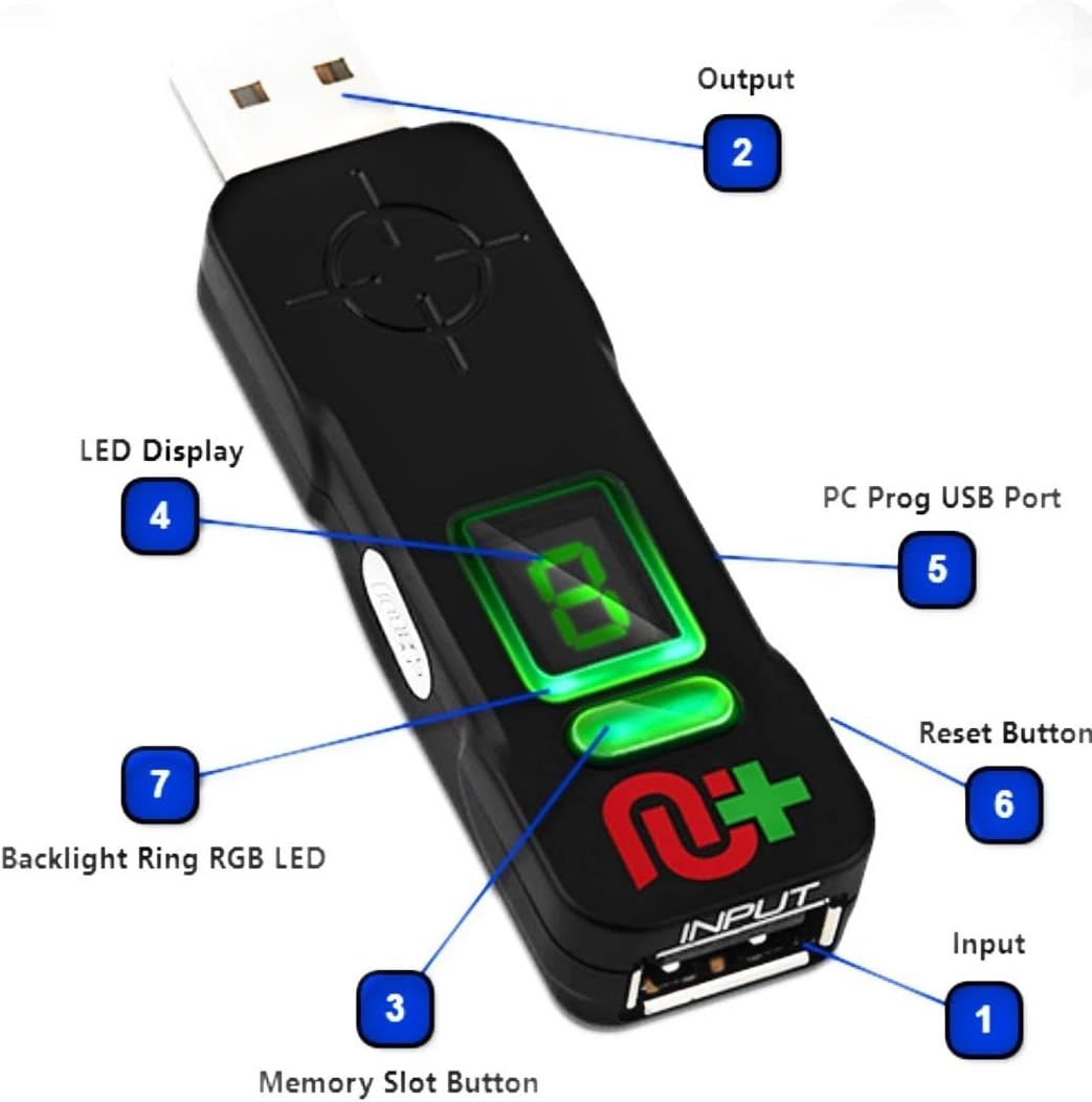 CronusMax Plus Cross Cover Gaming Adapter for PS4 PS3 Xbox One Xbox 360 Windows PC